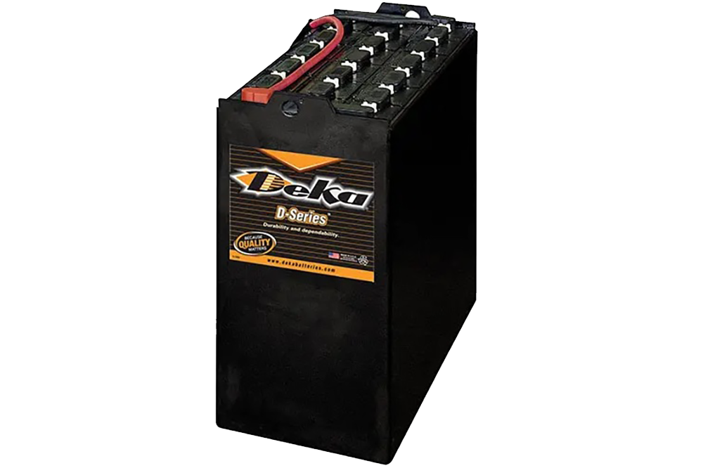 Used Deka DSeries 12 Volt Forklift Batteries American Surplus